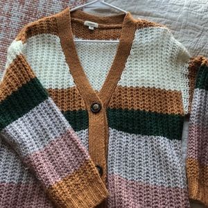 Color block Cardigan